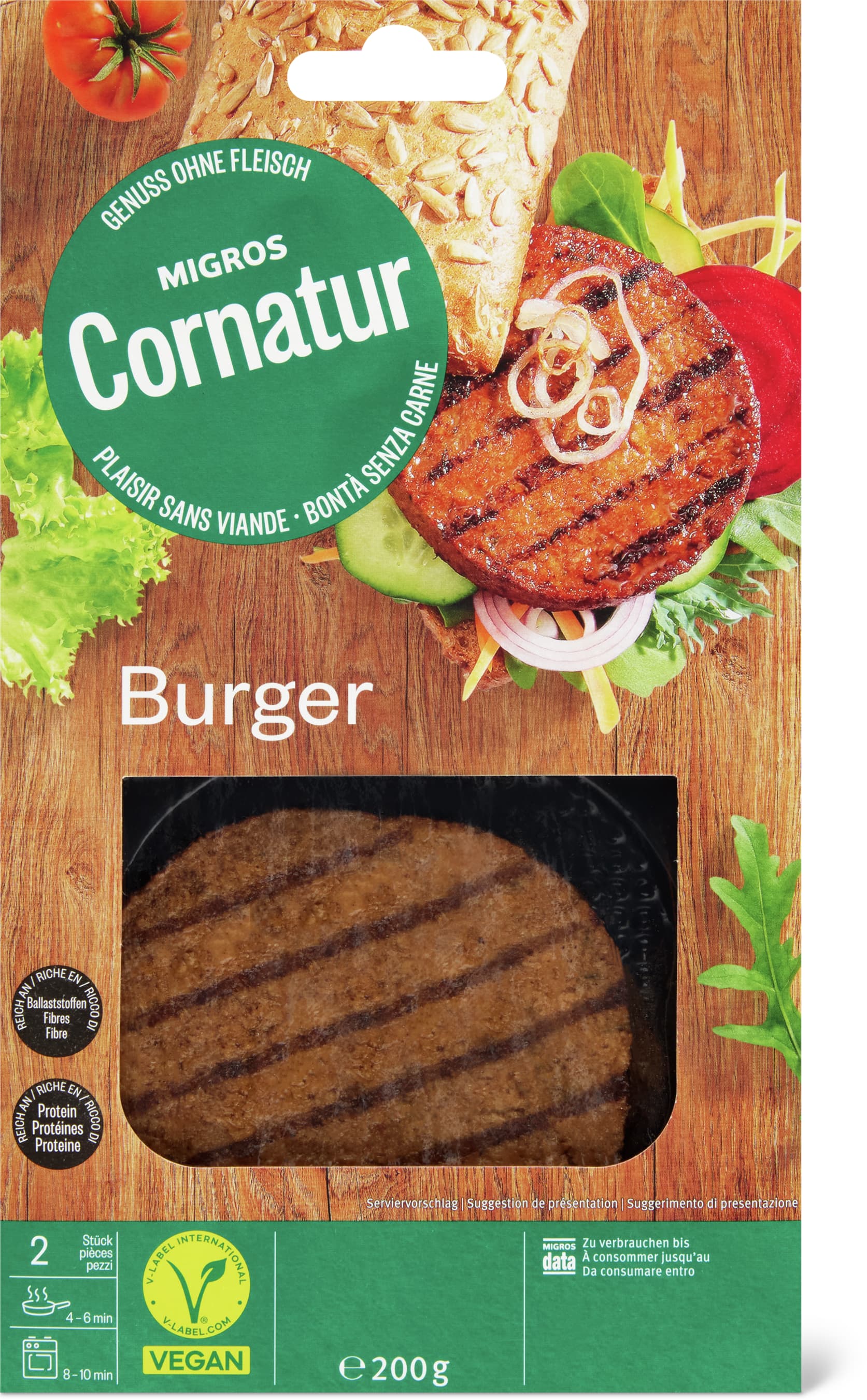 Burger vegano